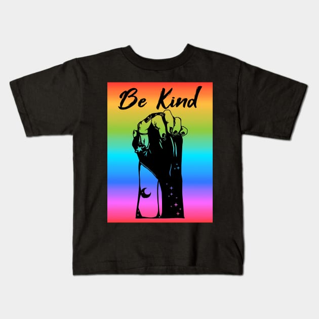 Be Kind Kids T-Shirt by CreatingChaos
